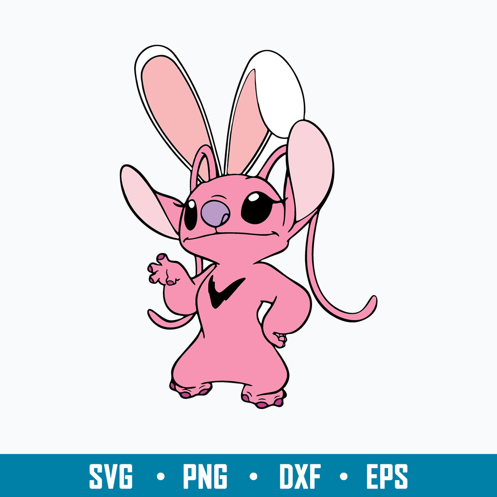 Angela Easter Svg, Stich Svg, Cartoon Svg, Png Dxf Eps Digital File.jpg