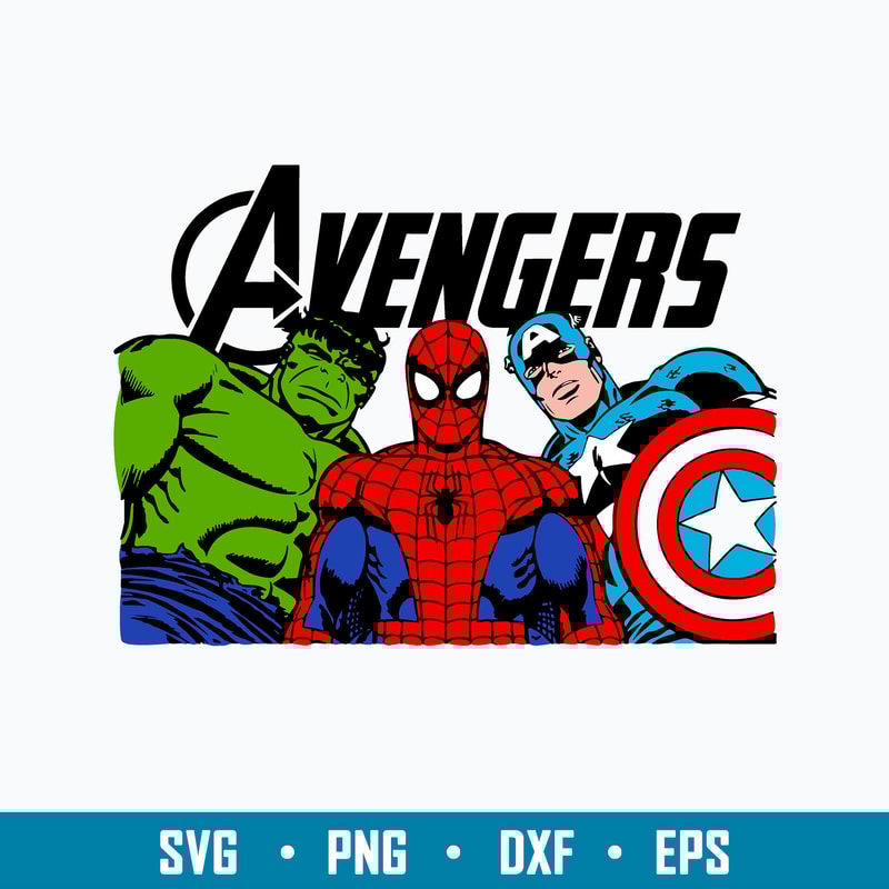 Avengers Superhero Svg, Avengers Characters Svg, Marvel Svg, Png Dxf Eps File.jpg