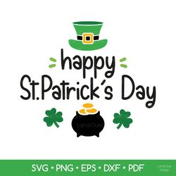 Happy St Patrick's Day Day SVG, Saint Patrick's Day T Shirt Design SVG