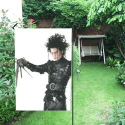 Edward Scissorhands Garden Flag (Two Sides Printing, without Flagpole)