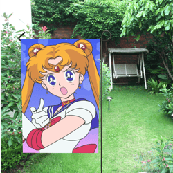 Sailor Moon Garden Flag (Two Sides Printing, without Flagpole)