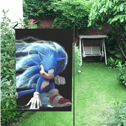 Sonic Garden Flag (Two Sides Printing, without Flagpole)
