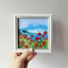 Landscape-painting-poppy-flower-framed-art-impasto-small-wall-decor.jpg