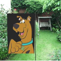Scooby Doo Garden Flag (Two Sides Printing, without Flagpole)