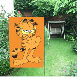 Garfield Garden Flag (Two Sides Printing, without Flagpole)