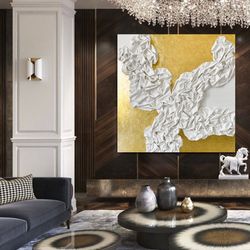large 3d texture art abstract painting