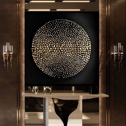 large 3d texture art abstract painting