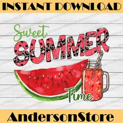 sweet summertime png, summer sublimation file