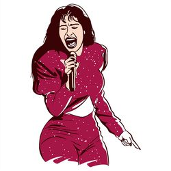 selena quintanilla art svg,svg,selena quintanilla, selena svg, selena t shirt,como la flor svg, selena gift, selena vint