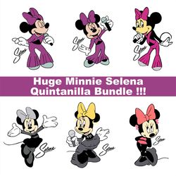bundles selena mickey svg,svg,minnie mouse svg,selena minnie svg,dancer minnie svg,disney vacation svg,svg cricut, silho