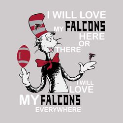 Dr Seuss Atlanta Falcons Svg, Sport Svg, Football Svg, Football Teams Svg, NFL Svg, Atlanta Falcons Svg, Falcons Footbal