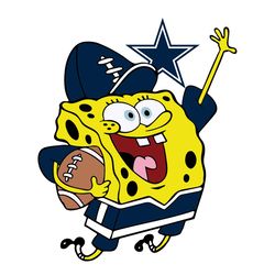 Dallas Cowboys Football Spongebob Svg, Sport Svg, Cowboys Svg, Dallas Svg, Super Bowl Svg, Dallas Football, Cowboys Fan,