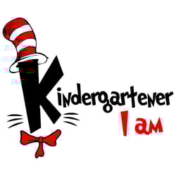 kindergarten i am book lover svg, dr seuss svg, dr seuss bundle svg