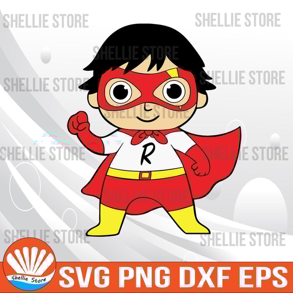 Ryan's World Cartoon Characters Names svg, Birthday Party S | Inspire ...
