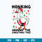 Honking Around The Christmas Tree Svg, Duck Christmas Svg, Png Dxf Eps File.jpg