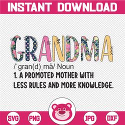 Grandma PNG , Grandma with Flowers Sublimation Designs Downloads , Grandma PNG Designs