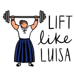 lift like luisa encanto svg, disney encanto svg
