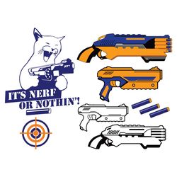 nerf svg, target nerf svg, nerf blasters, dart svg, nerf gun, nerf