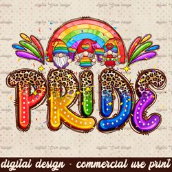 Western Lgbtq Pride Rainbow Png Sublimation Design, Lgbtq Png, Leopard Lgbt Rainbow Png, Pride Rainbow Png, Lgbt Rainbow