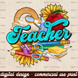 Teacher Png,School Png, Teacher PNG, Teacher Design,School Teacher , Digital Download, Teacher Png,Western Png, Pencil P