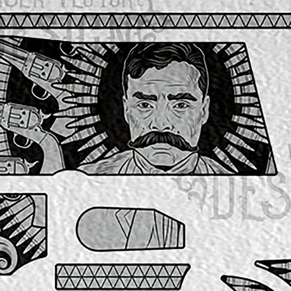 Emiliano Zapata Tattoo Designs