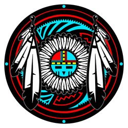 hopi sun 6, native americansvg, native american svg, native american