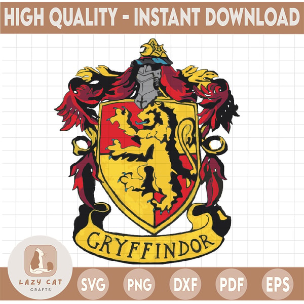 Harry Potter Gryffindor Crest