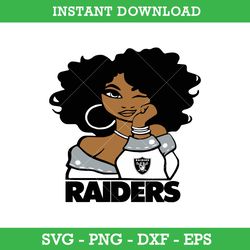 Las Vegas Raider Girl Svg, Las Vegas Raider Svg, Girl Sport Svg, NFL Svg, Png Dxf Eps, Instant Download