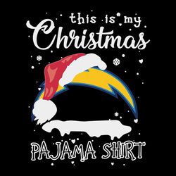 This Is My Christmas Los Angeles Chargers,NFL Svg, Football Svg, Cricut File, Svg