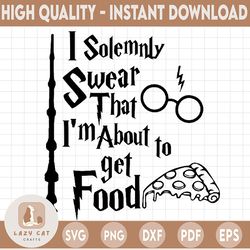 I Solemnly swear that I am up to get food svg,Harry potter SVG, Harry Potter theme, Harry Potter print, svg, png dxf day