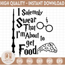i solemnly swear that i am up to get food svg,harry potter svg, harry potter theme, harry potter print, svg, png dxf day