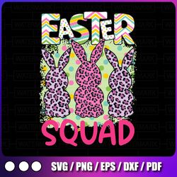 easter squad png, easter png, easter bunny png, bunny ears png, easter crew, family easter png sublimation
