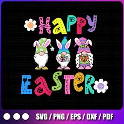 happy easter svg files, easter gnome svg, gnome png, gnomes svg, gnomes png, easter png, easter sublimation designs