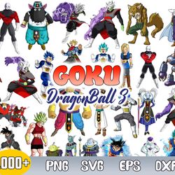 goku dragon ball z bundle svg, goku svg, dragon ball svg, , son goku svg, anime svg