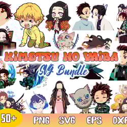 kimetsu no yaiba bundle svg, kimetsu no yaiba svg, demon slayer svg, anime svg