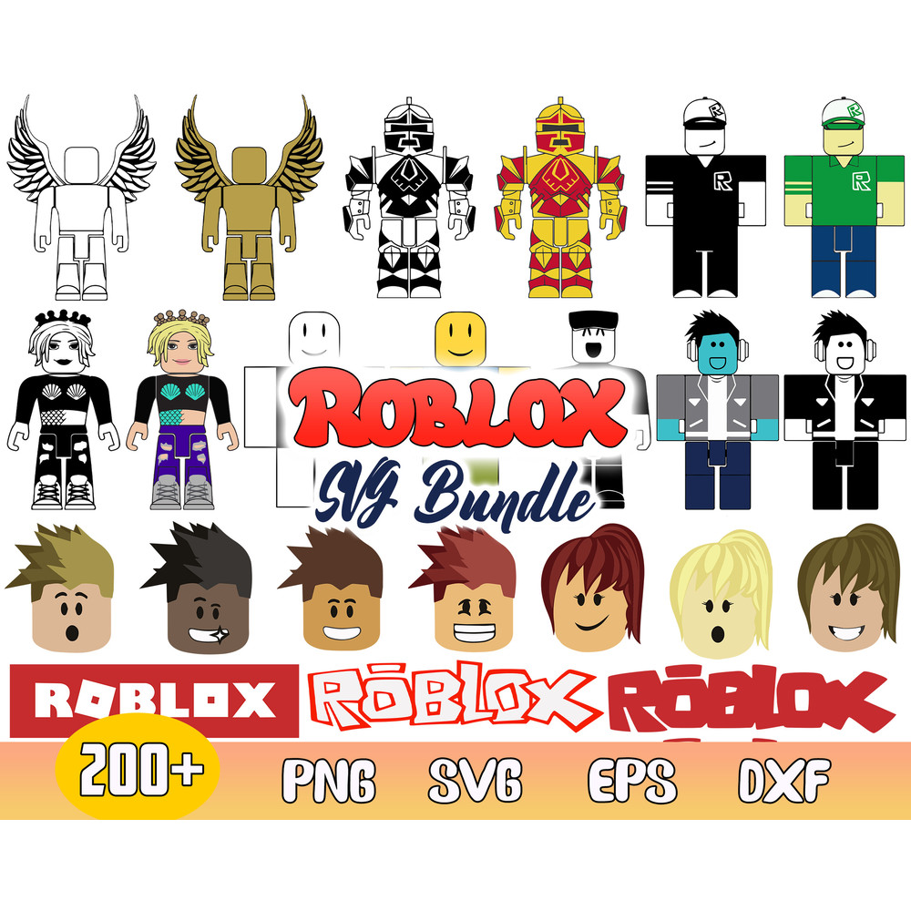Roblox Mega Bundle Svg, Roblox Svg, Roblox Cartoon Svg, Instant Dowload .jpg