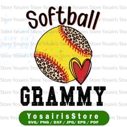 softball grammy png, leopard ballpng, funny mother's day png, leopard heart png, leopard print png, love softball png
