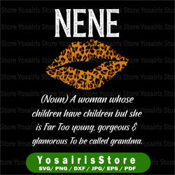 nene leopard lips png, kiss nene description png, mother's day png, lips clipart sublimation designs downloads