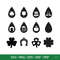 earrings stencil for st patricks day