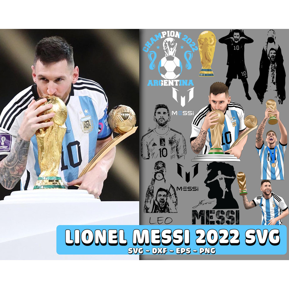 Lionel Messi SVG Bundle, Messi mega bundle SVG, World Cup 2022 SVG 1 walkersvg.jpg