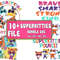 10+ FILE superkitties bundle svg ,Hero Kitties Super Cats Brave.jpg