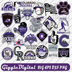 colorado rockies bundle, colorado rockies logo svg, colorado rockies png, cricut colorado rockies, colorado rockies logo