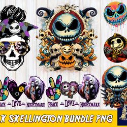 170 file jack skellington bundle png, jack skellington bundle png, for cricut, digital, file cut, instant download