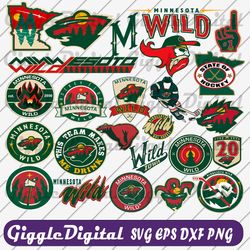 minnesota wild svg, minnesota wild bundle, minnesota wild logo, nhl bundle, nhl logo, nhl