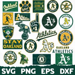 oakland athletics bundle, oakland athletics logo svg, oakland athletics png, cricut oakland athletics, oakland athletics