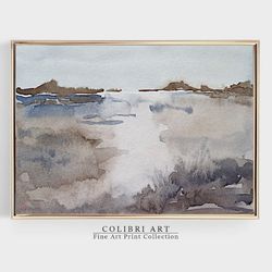 scandinavian art print landscape painting minimalist print neutral printable wall art nature print instant download n1