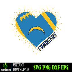 Los Angeles Chargers Football Svg Bundle, Sport Svg, Los Angeles Chargers, Chargers Svg, Chargers Logo Svg (70)