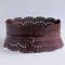 Leather corset belt burgundy_2561.JPG