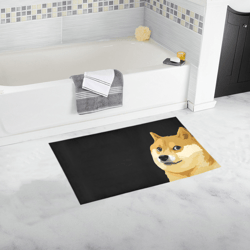 Doge Meme Bath Mat, Bath Rug