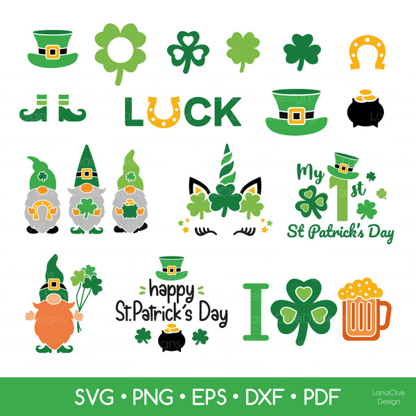 bundle with st patricks day components